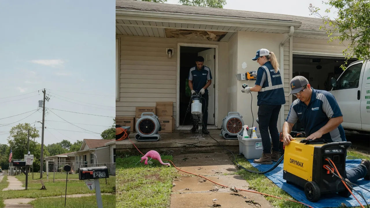 Storm Damage Water Removal in Santa Clara, UT near me
